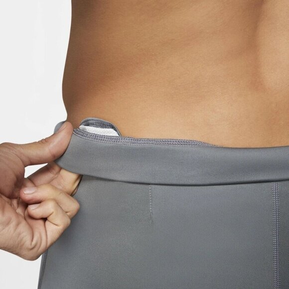 Nike Dri-FIT Challenger Mens Running Tights Smoke Grey Size CZ8830-084 NEW - Picture 6 of 16